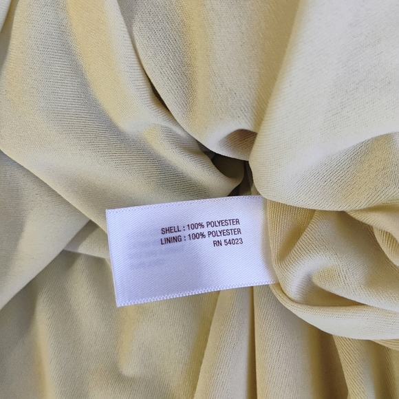 Old Navy Yellow Floral Ruffled Tie Waist Maxi Dress Spring Colorful Size Small - Picture 10 of 14